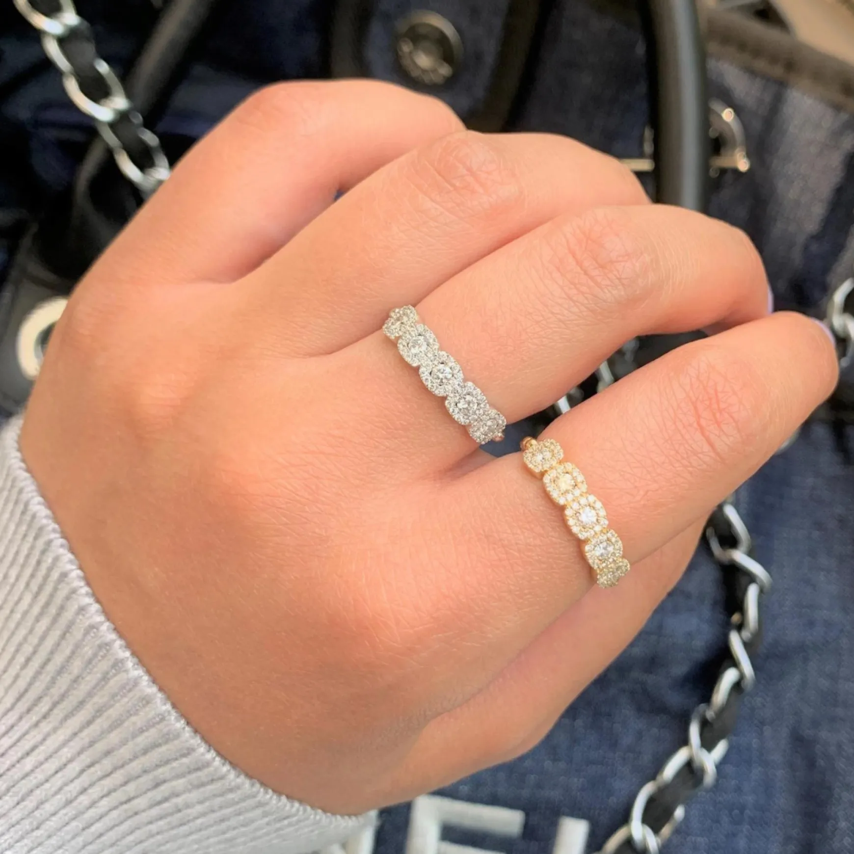 Addy Illusion Diamond Band