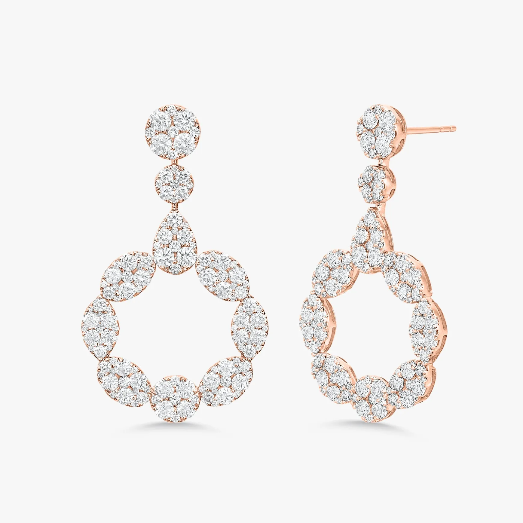 Adeline Diamond Dangle Earrings 4.43 ctw