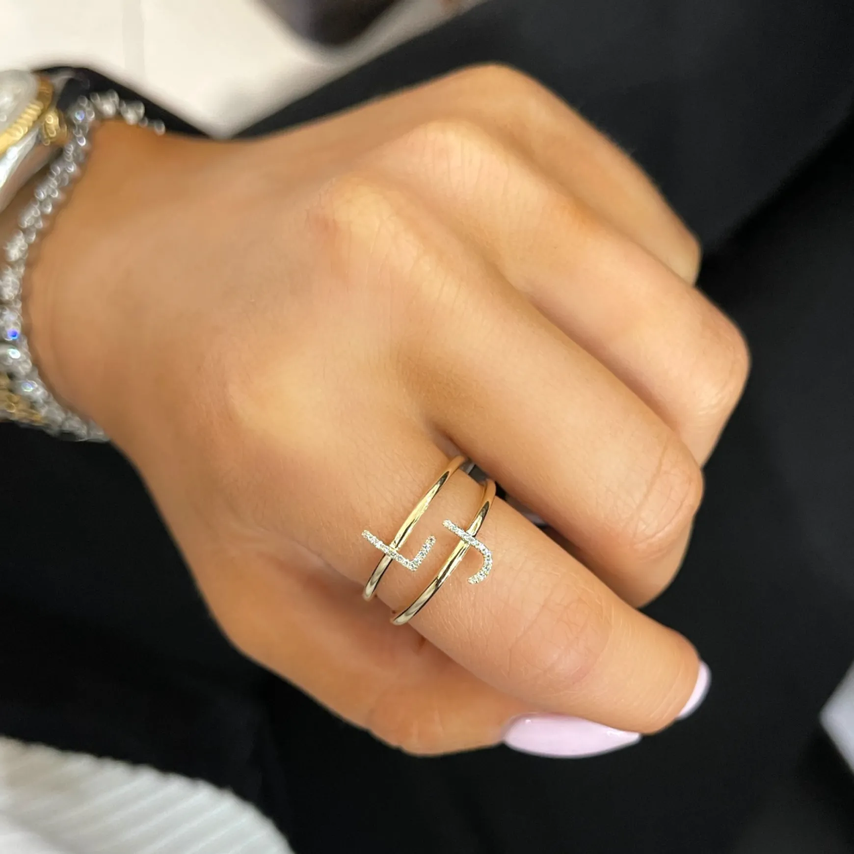 Alphabet Stacking Ring