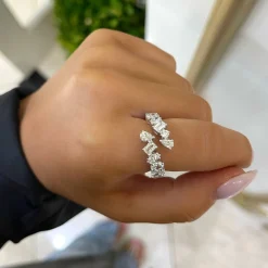 Anastasia Multi-Shape Crossover Diamond Ring
