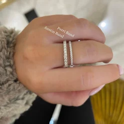 Austin Large Common Prong Diamond Band 0.57 ctw