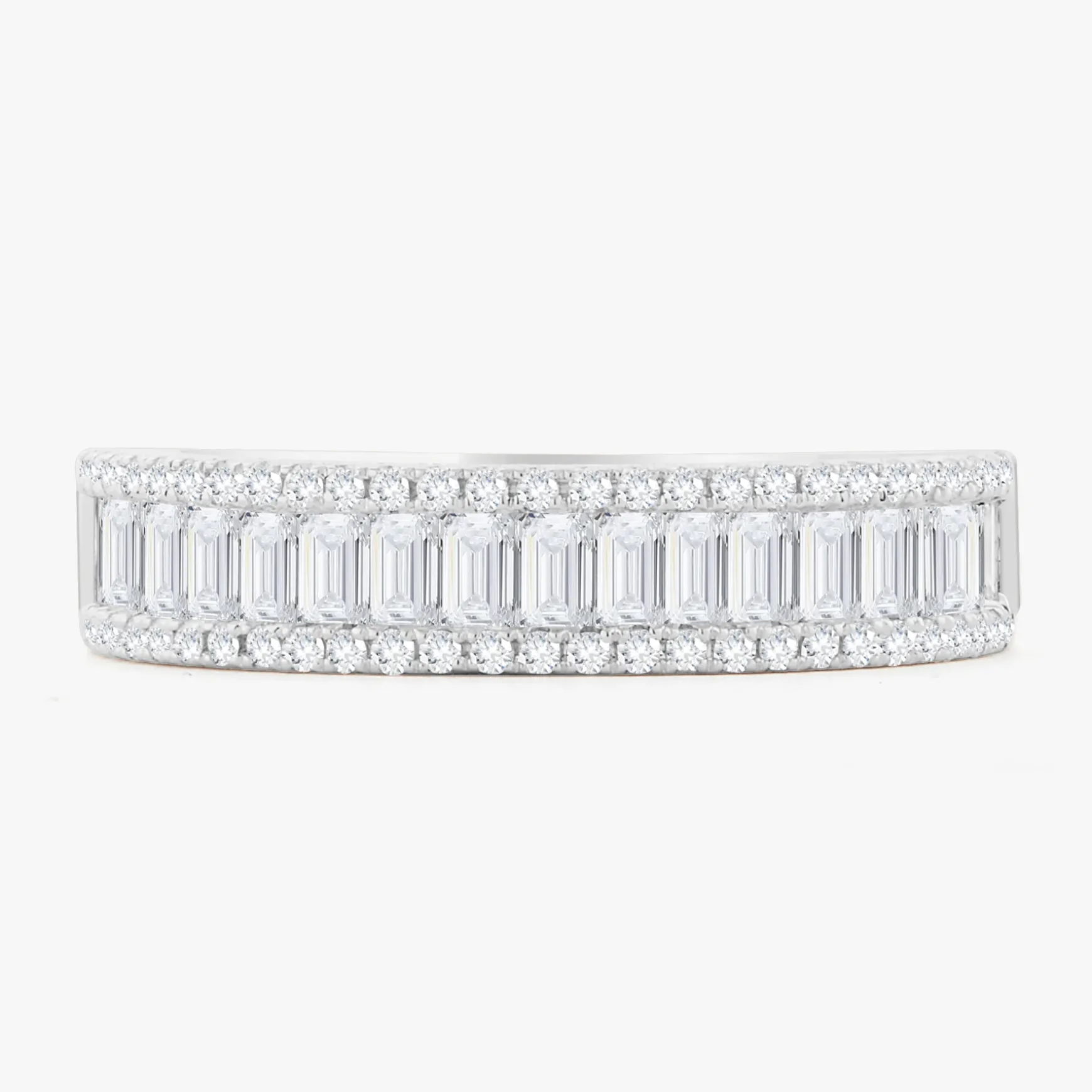 Baby Gianna Baguette Diamond Ring