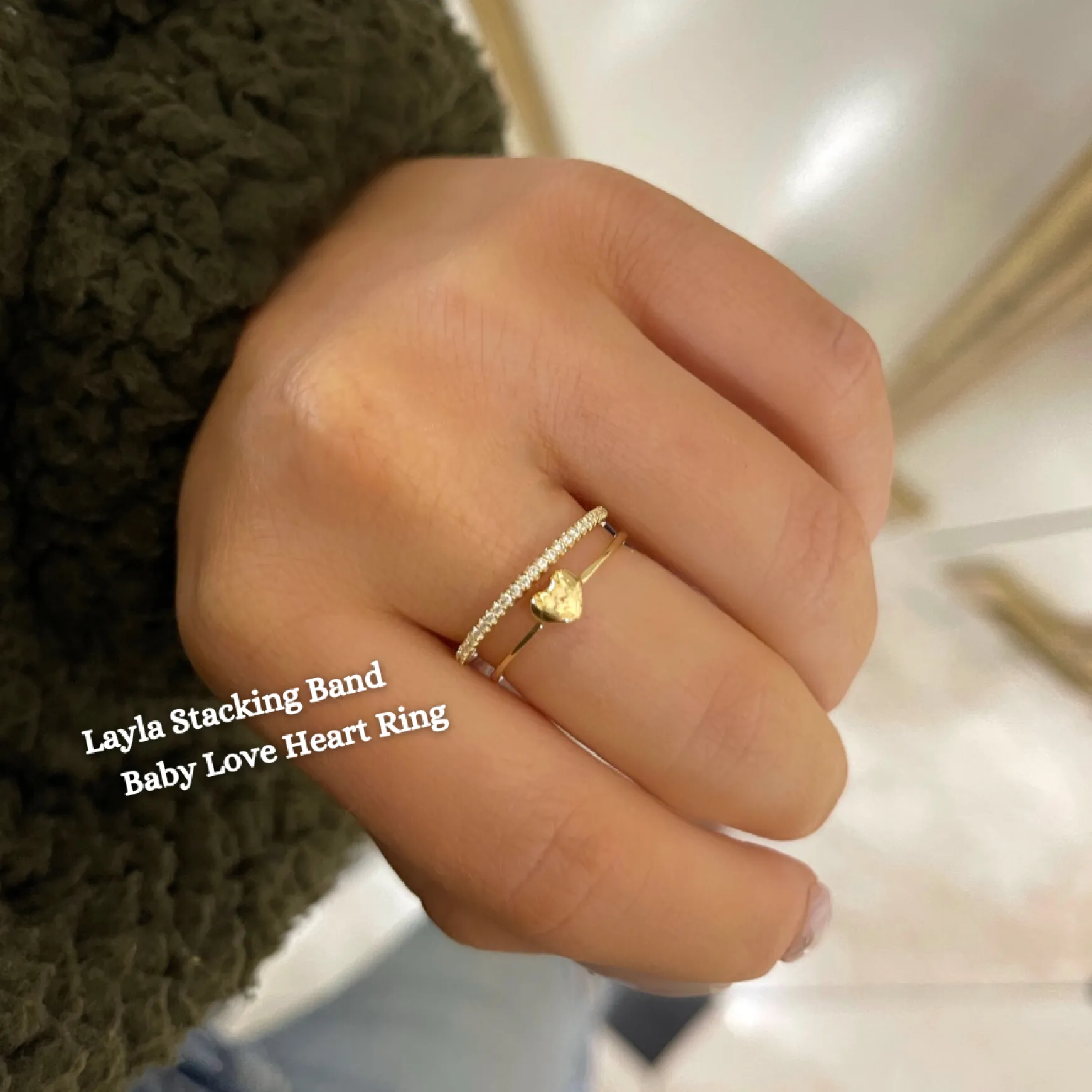 Baby Love Heart Ring