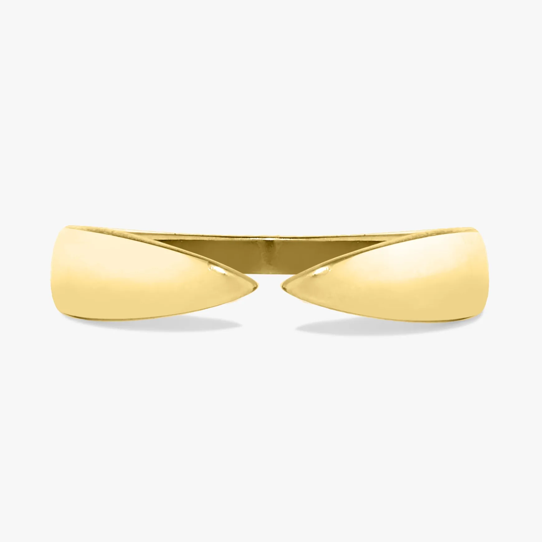Bennett 14k Gold Claw Stacking Band