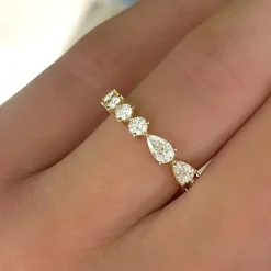 Best of Both Chasing Pears & Rounds Eternity Band