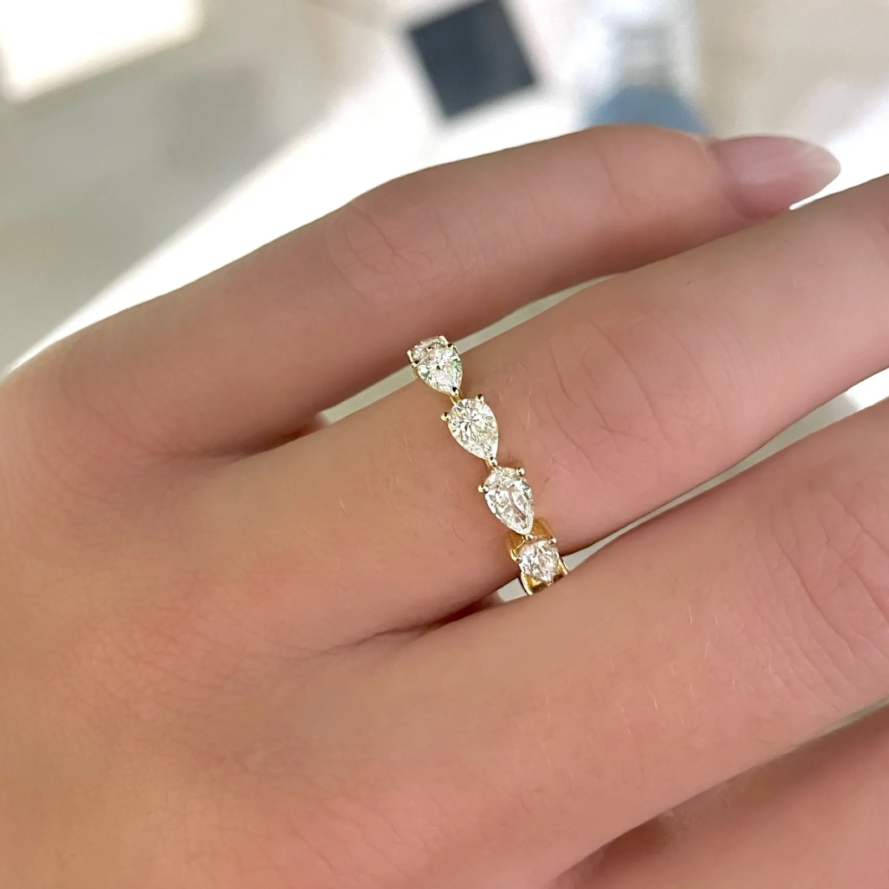Best of Both Chasing Pears & Rounds Eternity Band