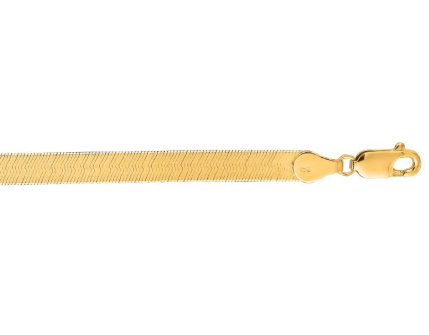 Britt Herringbone Necklace 5mm