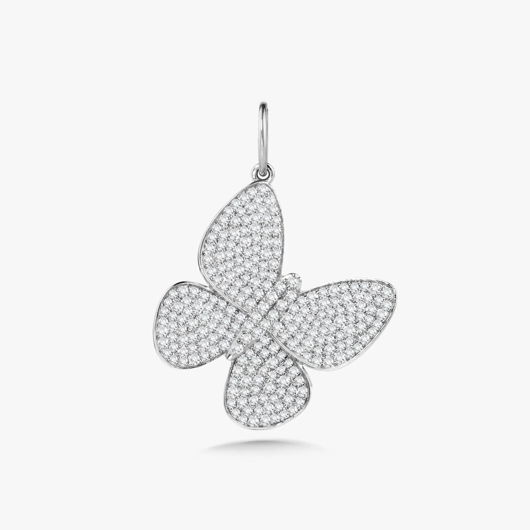 Butterfly Pave Diamond Charm