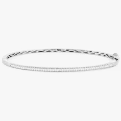 Classic Single Row Bangle Bracelet