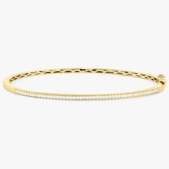 Classic Single Row Bangle Bracelet