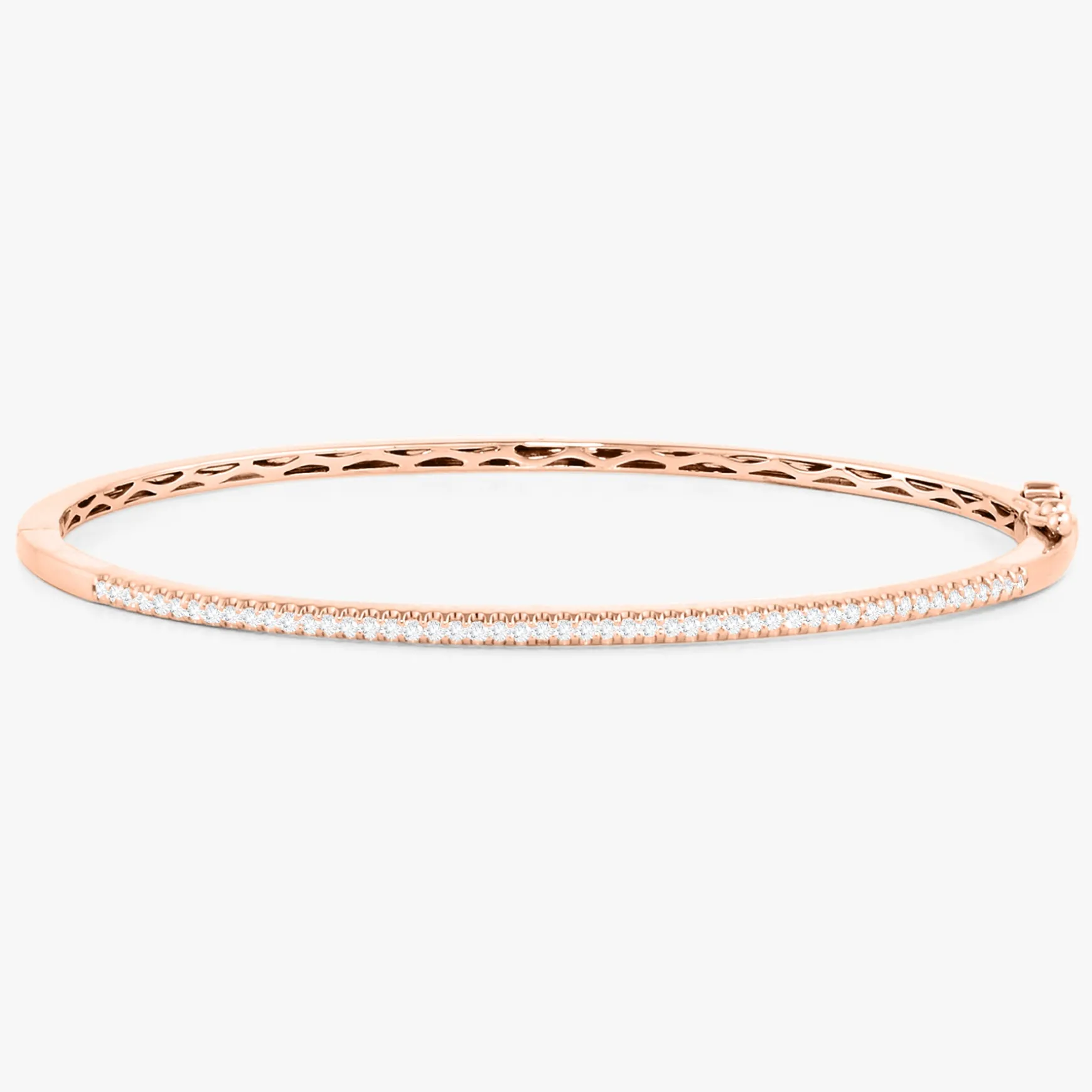 Classic Single Row Bangle Bracelet