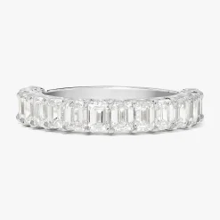 Emerald Cut Diamond Band 2.25 ctw