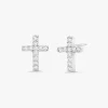 Esther Tiny Cross Studs