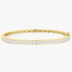 Hendrik Baguette Bezel Diamond Bangle 2.30 ctw