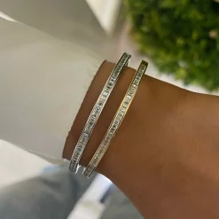 Hendrik Baguette Bezel Diamond Bangle 2.30 ctw
