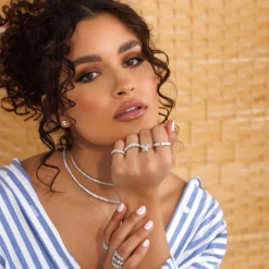 Kehlani Multi-Shape Diamond Band