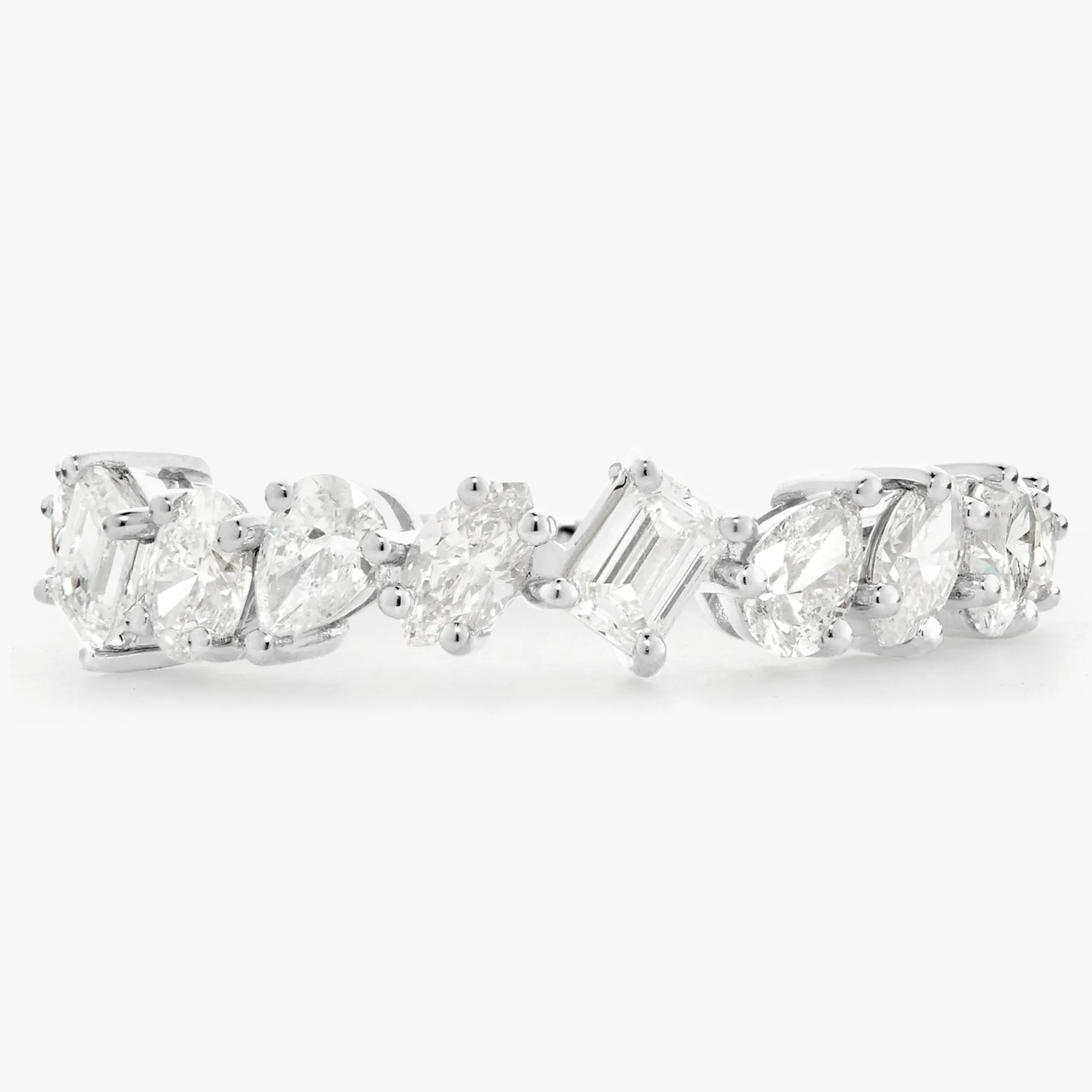 Kehlani Multi-Shape Diamond Band
