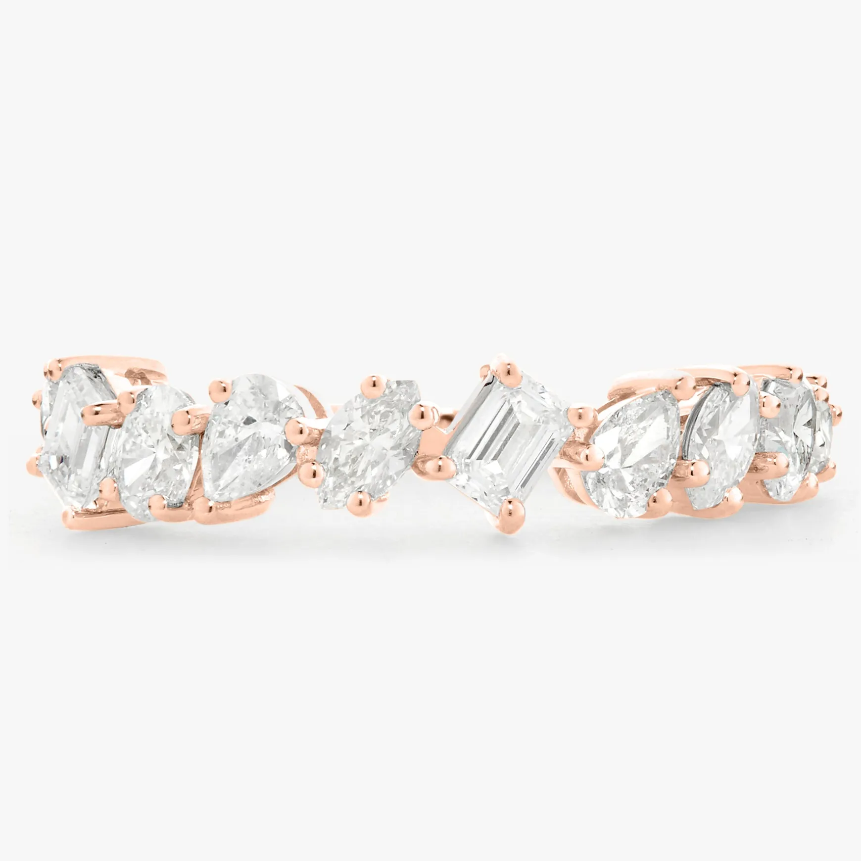Kehlani Multi-Shape Diamond Band