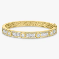 Lennox Baguette Bangle 3.37 ctw