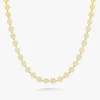 Little Drew Smiley Pave Diamond Adjustable Necklace