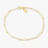 Lungo Paperclip Chain Bracelet 2.7mm
