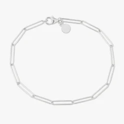 Lungo Paperclip Chain Bracelet 2.7mm