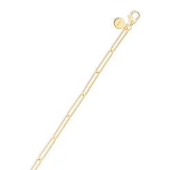 Lungo Paperclip Chain Bracelet 2.7mm