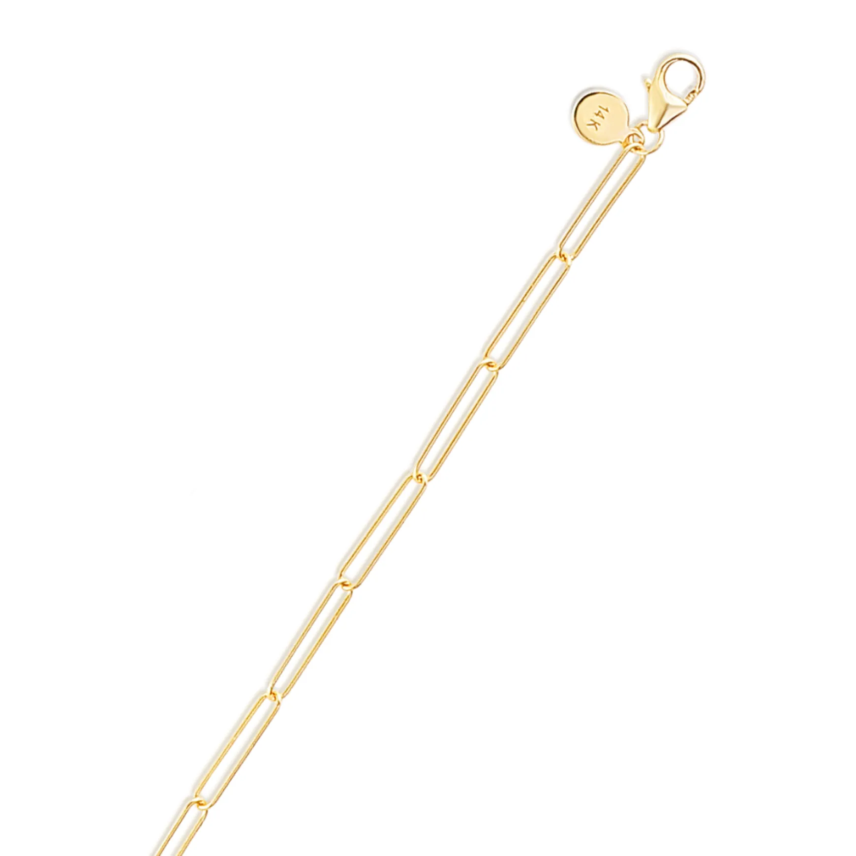 Lungo Paperclip Chain Bracelet 2.7mm