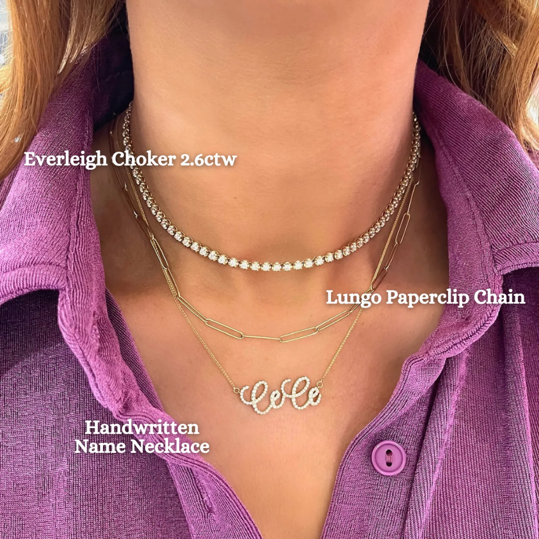 Lungo Paperclip Chain Necklace 2.7mm