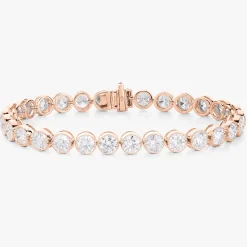 Mama's Milgrain Tennis Bracelet 14.60 ctw.