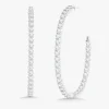 Midi Georgie Diamond Hoop Earrings 8.16 ctw
