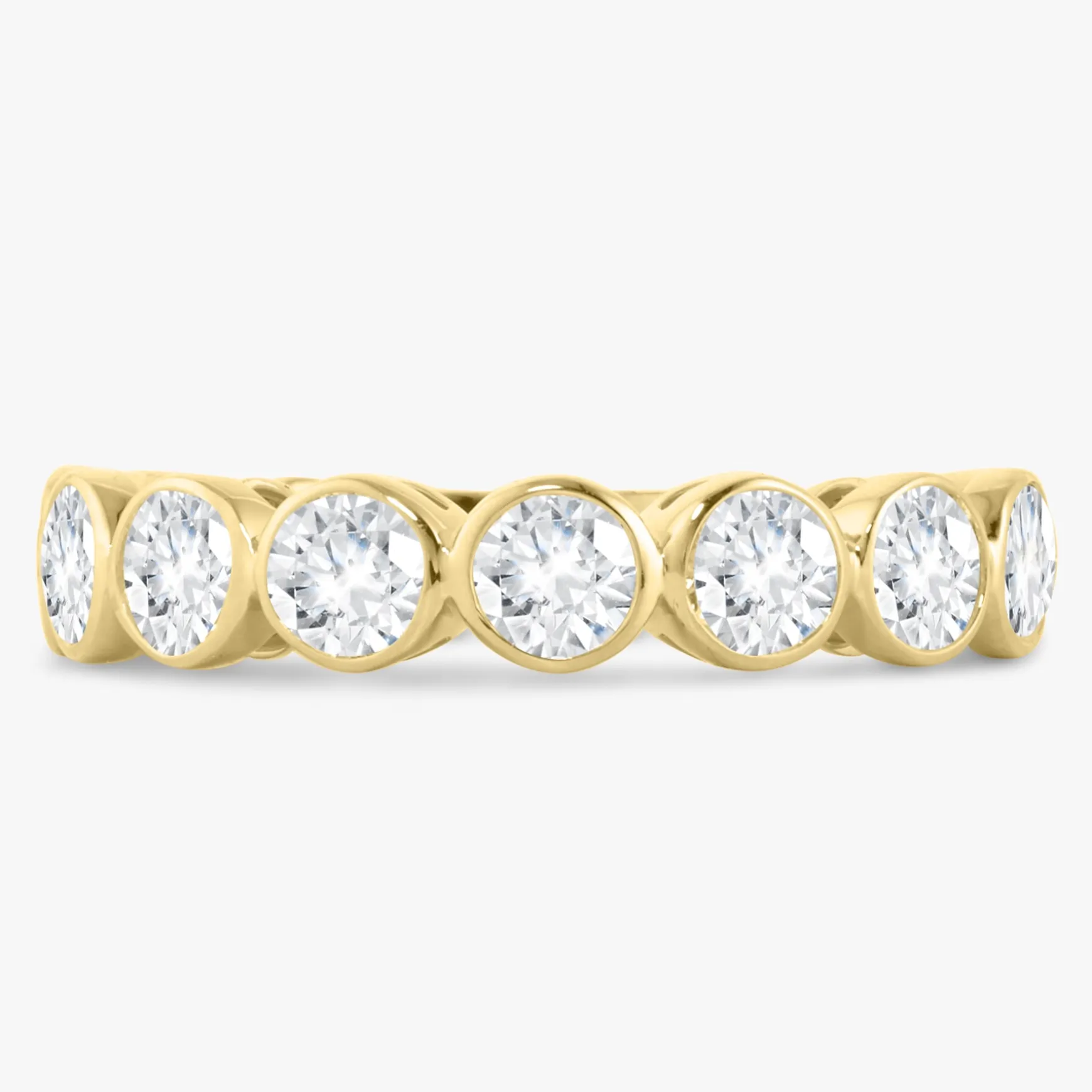 Mini Bixi Bezel Diamond Band 1.65 ctw