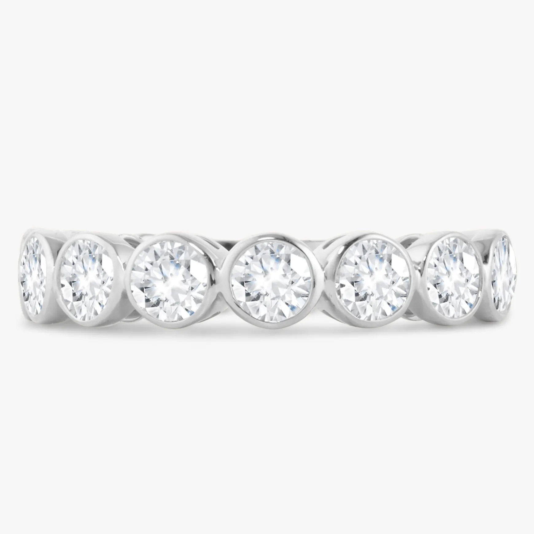 Mini Bixi Bezel Diamond Band 1.65 ctw