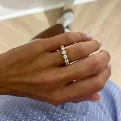Mini Bixi Bezel Diamond Band 1.65 ctw