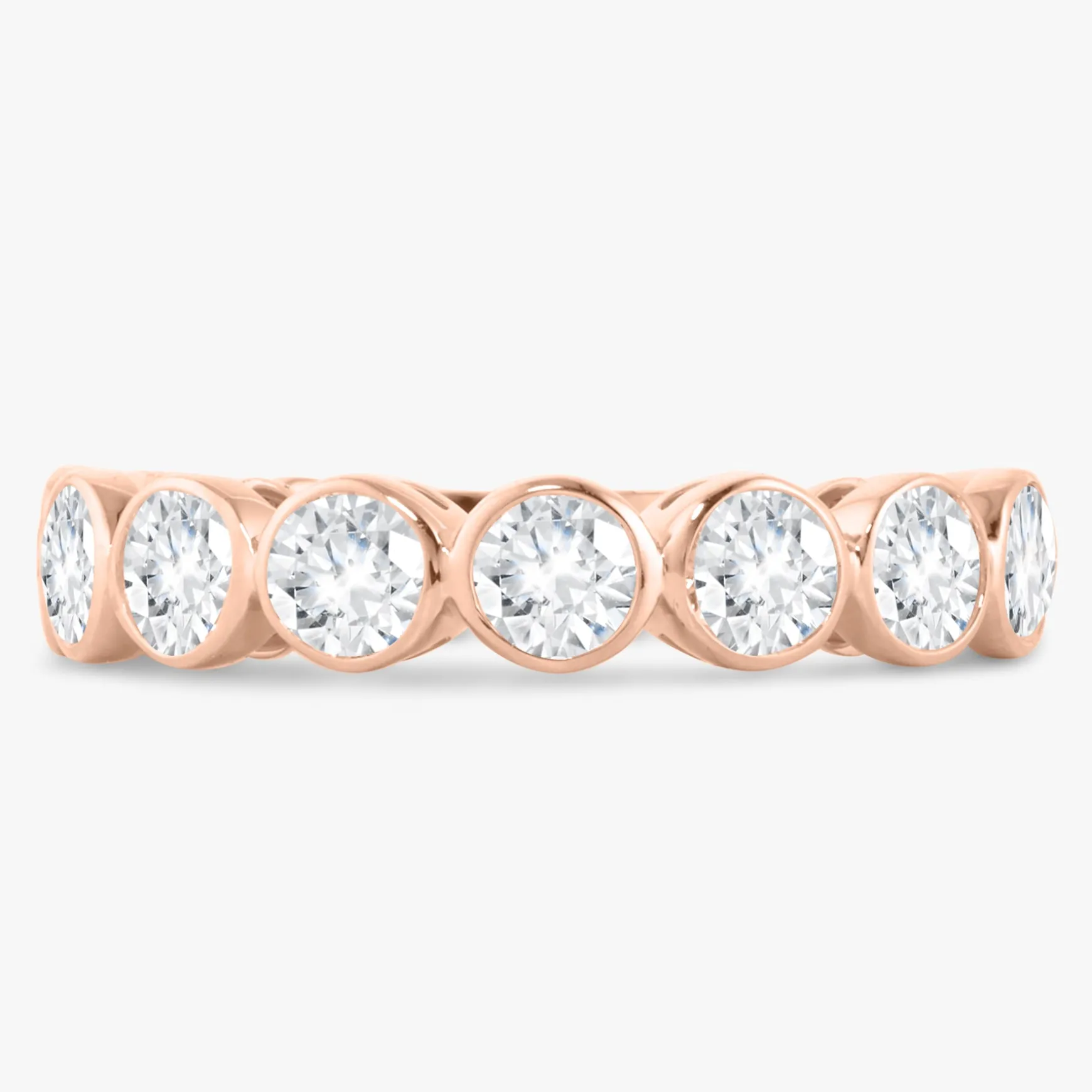 Mini Bixi Bezel Diamond Band 1.65 ctw