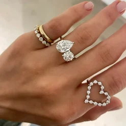 3mm Gold Stacking Spacer Band