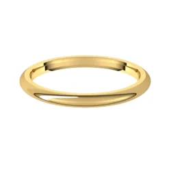 2mm Gold Stacking Spacer Band