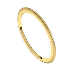 1mm Gold Stacking Spacer Band