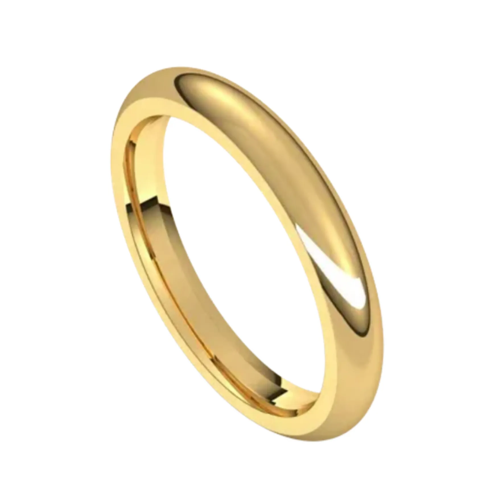 3mm Gold Stacking Spacer Band