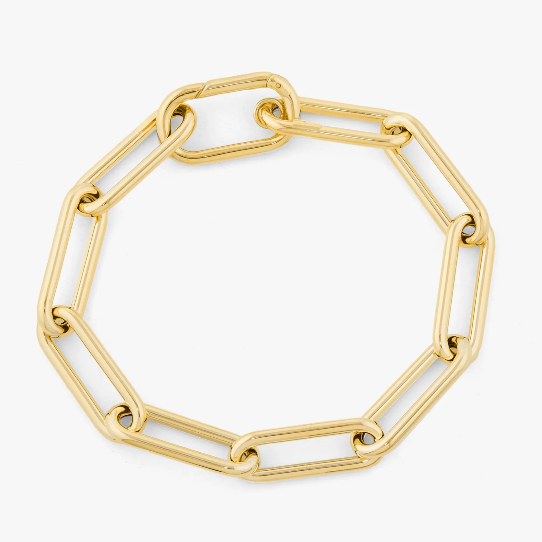 8.5mm Paperclip Chain Bracelet