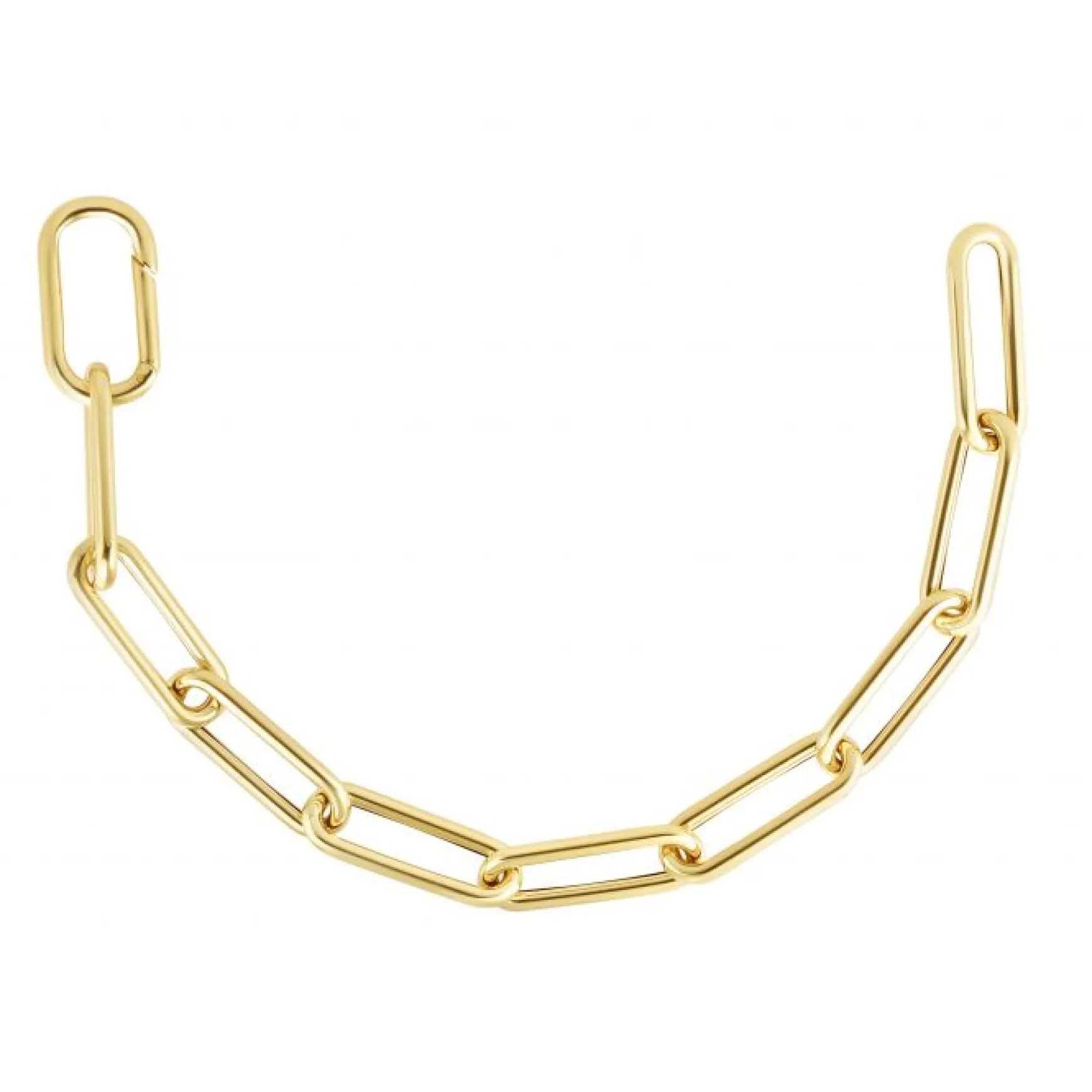 8.5mm Paperclip Chain Bracelet