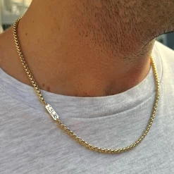 3.6mm Solid Round Box Chain