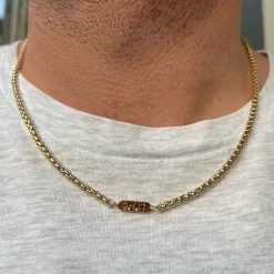 3.6mm Solid Round Box Chain