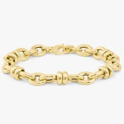 Nantucket Chunky Gold Adjustable Chain Bracelet