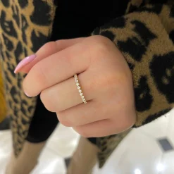 Paige Subtly Scalloped Diamond Band 0.33 ctw