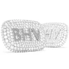 Pave Diamond Cuff Links