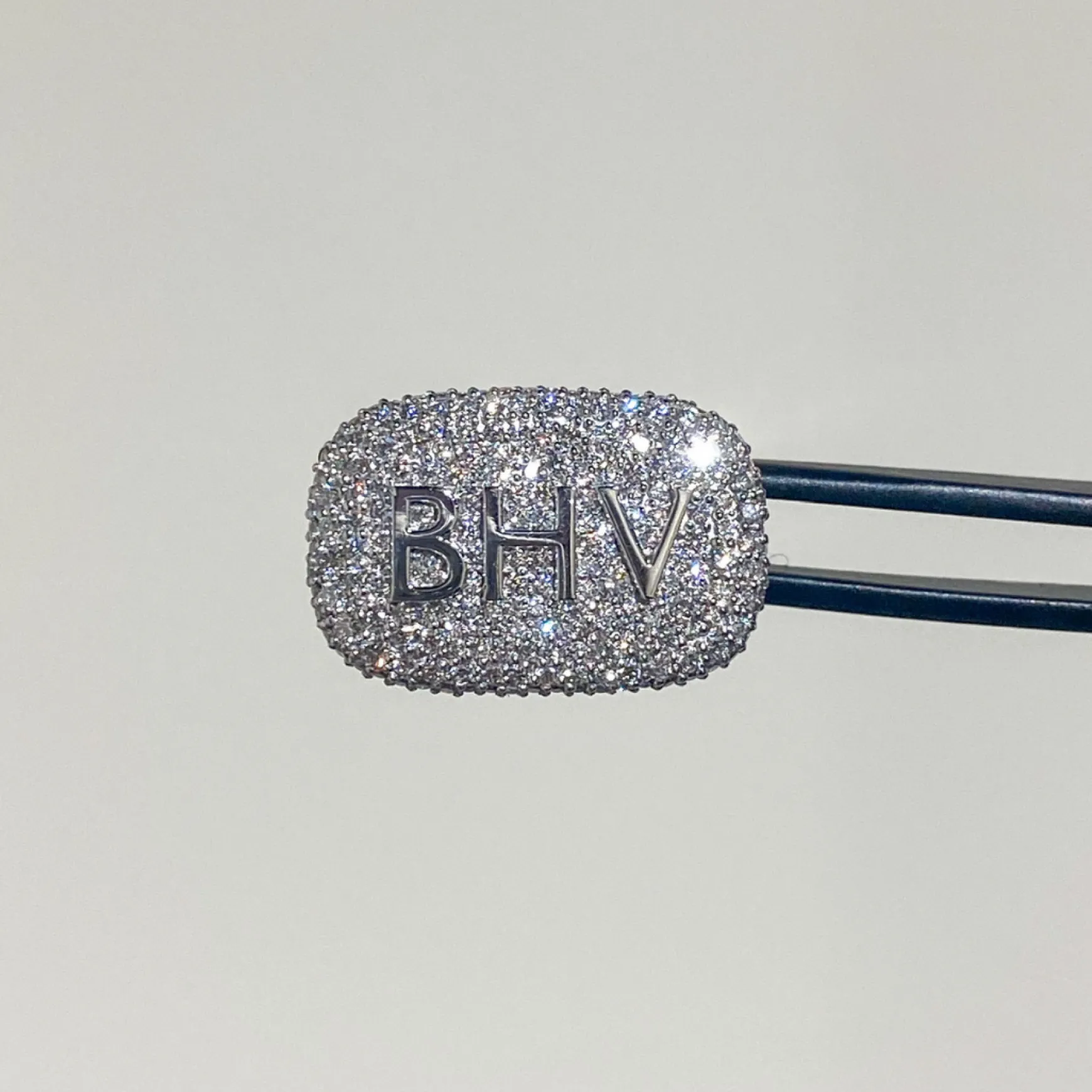 Pave Diamond Cuff Links