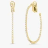 Posie Charlie Cloud® Diamond Hoop Earrings 2.87 ctw