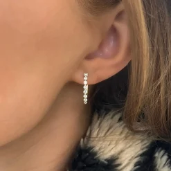 Posie Charlie Cloud® Diamond Huggie Earrings 0.48 ctw
