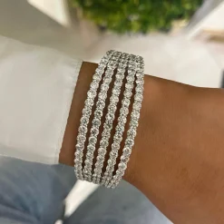 Rivetta Diamond Bangle Bracelet 21.66 ctw